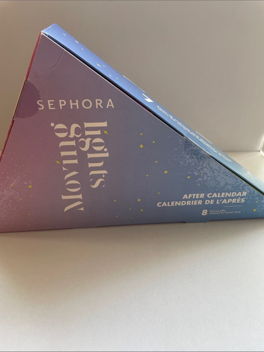 BNIB Sephora moving Lights After Calendar - 8 full size gifts